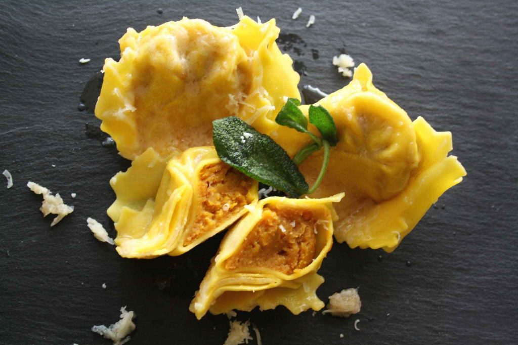 tortelli di zucca